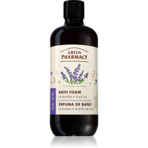 Green Pharmacy Lavender & Linseed Oil Bath Foam Badschuim met Lavendel 500 ml