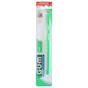 G.U.M Classic Slender brosse à dents soft 1 pcs