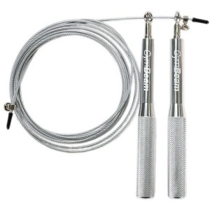 GymBeam Metal corde à sauter coloration Silver 1 pcs