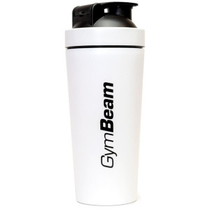 Shaker Steel Coctelera Deportiva Color White 750 Ml