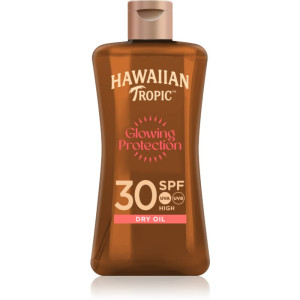 Hawaiian Tropic Glowing Protection Dry Oil Torr sol-olja SPF 30 100 ml
