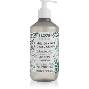 I Love Naturals Lime, Ginger & Cardamom Bodylotion 500 ml