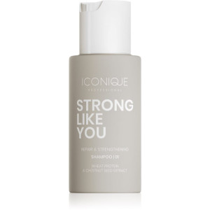 ICONIQUE Professional STRONG LIKE YOU Repair & Strengthening Regenererande schampo För skadat hår 70 ml