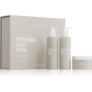Strong Like You Repair & Strengthening Set Set Para Cabello Maltratado O Dañado