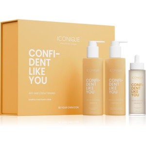 ICONIQUE Professional CONFIDENT LIKE YOU Anti-Hair Loss & Thinning Set Set Mot håravfall