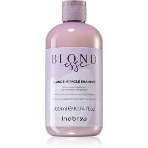 Inebrya BLONDesse Blonde Miracle Shampoo puhdistava detox-shampoo vaaleille hiuksille 300 ml