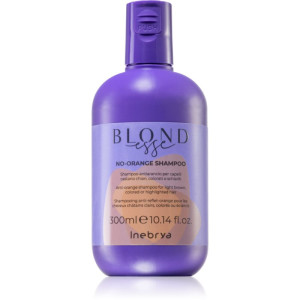 Inebrya BLONDesse No-Orange Shampoo Nærende shampoo neutraliserer orange undertoner 300 ml