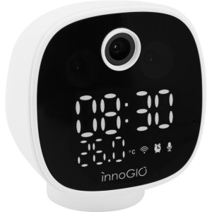 innoGIO GIOSafety Smart Clock caméra Smart Wi-fi d’intérieur 1 pcs