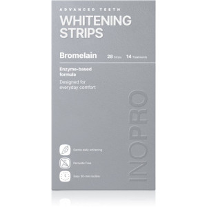 InoPro Advanced Teeth whitening strips for teeth bez peroxidu 28 pc
