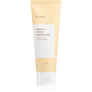 iUnik Propolis Vitamin Natmaske til hudfornyelse Med multivitamin kompleks 60 ml