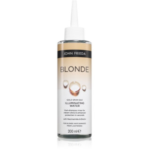 John Frieda Blonde Gold Spun Silk Illumintaing Water soin éclat pour cheveux blonds 200 ml