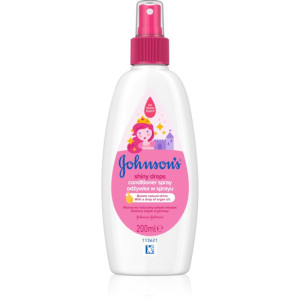 Johnson's® Shiny Drops Leave-in spray balsam Med Arganolie fra 18 måneder 200 ml