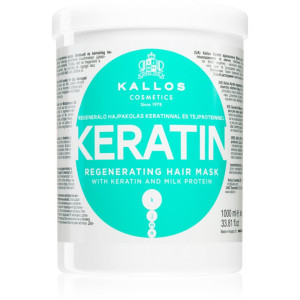 Kallos KJMN Professional Keratin Hårmaske Med keratin 1000 ml