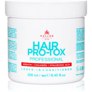 Kallos Hair Pro-Tox hiuksiin jätettävä hoitoaine kuiville ja vaurioituneille hiuksille 250 ml