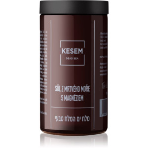 KESEM Dead Sea Salt with Magnesium sel de bain naturel de la Mer Morte au magnésium 1 kg