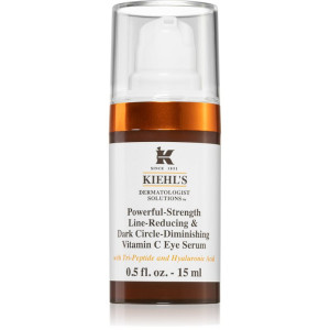 Kiehl's Dermatologist Solutions Powerful-Strength Line-Reducing & Dark Circle-Diminishing Vitamin C ser pentru ochi pentru toate tipurile de ten,