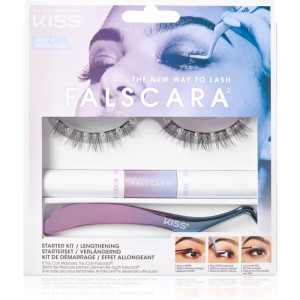 Kiss Falscara Starter Kit ensemble cils 1 pcs