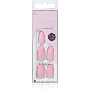 Kiss imPRESS Color Medium lösnaglar Pink Dream 30 st.