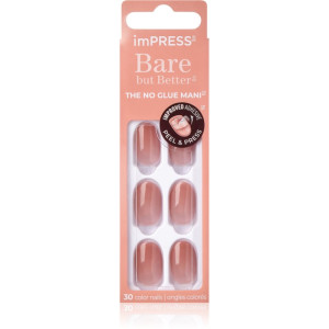 Impress Bare But Better Uñas Postizas Autoadhesivas Charmer 30 Ud