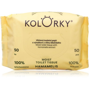 Kolorky Moist Toilet Tissue Hamamelis papier toilette humide 50 pcs