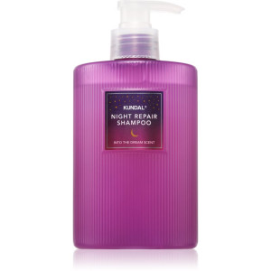 KUNDAL Night Repair Shampoo shampoing et après-shampoing 2 en 1 nutrition et hydratation avec parfums Into The Dream 470 ml