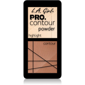 L.A. Girl Cosmetics PRO. Contour Powder Contour Palet Tint Light 5.6 g