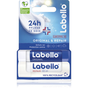 Labello Original & Repair herstellende, hydraterende lippenbalsem 2x4.8 g