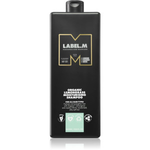 label.m Lemongrass Moisturising Shampoo Fugtgivende shampoo Med citron og citrongræs 1000 ml