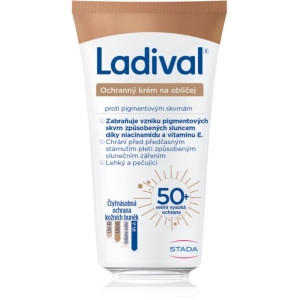 Ladival Anti-Pigment Spots Skyddande ansiktskräm med vitamin E SPF 50+ 50 ml