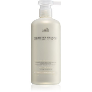 La'dor Ash Silver Shampoo intensief hydraterende shampoo neutraliseert gele Tinten 300 ml