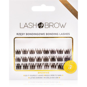 Lash Brow Bonding Eyelashes faux-cils en touffe à coller Drama Queen Brownie 1 pcs
