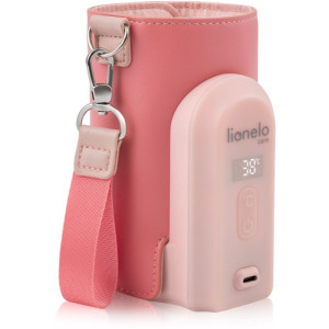 Lionelo Care Thermup Go Evo Chauffe-biberon Coral Pink 1 pcs