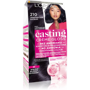 L’Oréal Paris Casting Creme Gloss hiusväri sävy 210 Blue Black 1 kpl