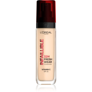 L’Oréal Paris Infaillible 32H Fresh Wear Långvarig flytande foundation Skugga 015 NEUTRAL / NEUTRE 30 ml