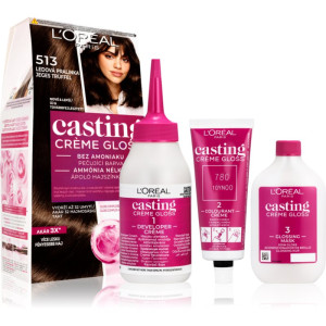 L’Oréal Paris Casting Creme Gloss Haarkleuring Tint 513 Iced Truffle 1 st