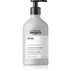 L’Oréal Professionnel Serie Expert Silver hopeashampoo harmaille hiuksille 500 ml