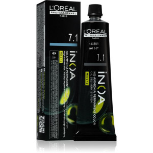 Inoa Tinte Permanente Para Cabello Sin Amoníaco Tono 7.1 60 Ml