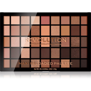 Revolution Maxi Reloaded Palette Palett för ögonskugga Skugga Ultimate Nudes 45x1.35 g