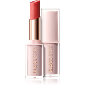 Revolution Pout Lip Gloss Stick brillant à lèvres hydratant teinte Shimmer Sugar Cookie Pink 3 g