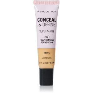 Revolution Conceal & Define Matterende Make-up Tint F8.5NW 23 ml