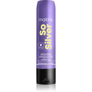 Matrix So Silver Återfuktande balsam som neutraliserar gula skuggor 300 ml