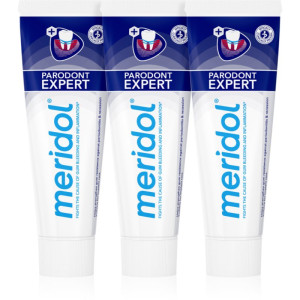 Meridol Parodont Expert Pata de dinti impotriva sangerarilor gingivale si a parodontiteti. 3x75 ml