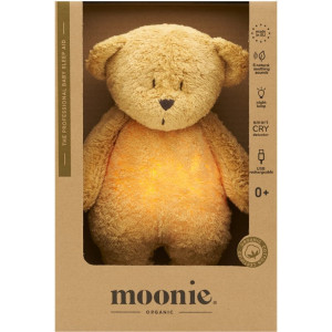Moonie Bear 2.0 Organic Honey gosedjur med melodi 1 st.