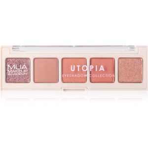 MUA Makeup Academy Eyeshadow Collection 5 Shade Palette palette de fards à paupières teinte Utopia 3.8 g