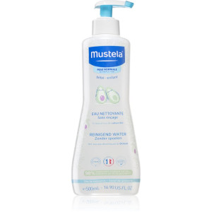 Mustela Bébé No Rinse Cleansing Water Rengöringsvatten för barn från födseln 500 ml