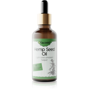 Nacomi Light Cold-Pressed Helper huile de chanvre avec pipette 50 ml