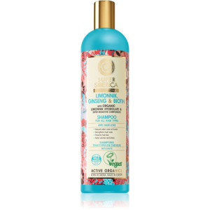 Natura Siberica Limonnik, Ginseng & Biotin Shampoo til at behandle hårtab 400 ml