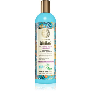 Natura Siberica Oblepikha (Sea-Buckthorn) Djupt ren- och klargörande schampo För normalt till fett hår 400 ml