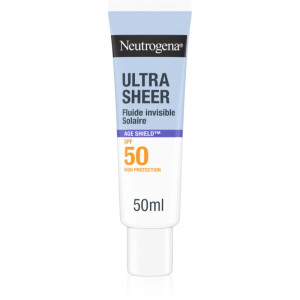 Neutrogena Ultra Sheer Age Shield fluide ultra-léger SPF 50 50 ml