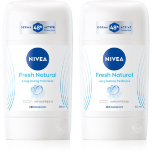 NIVEA Fresh Natural deodorant stick ambalaj economic